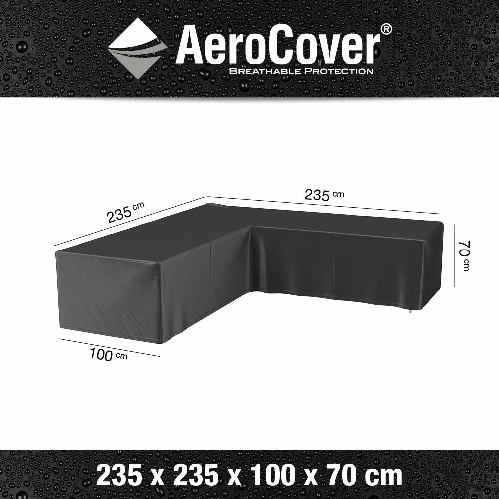 AeroCover Loungesethoes Hoekset 235 X 235 X 70 Cm 6 AeroCover Loungesethoes Hoekset 235 X 235 X 70 Cm - Afbeelding 4
