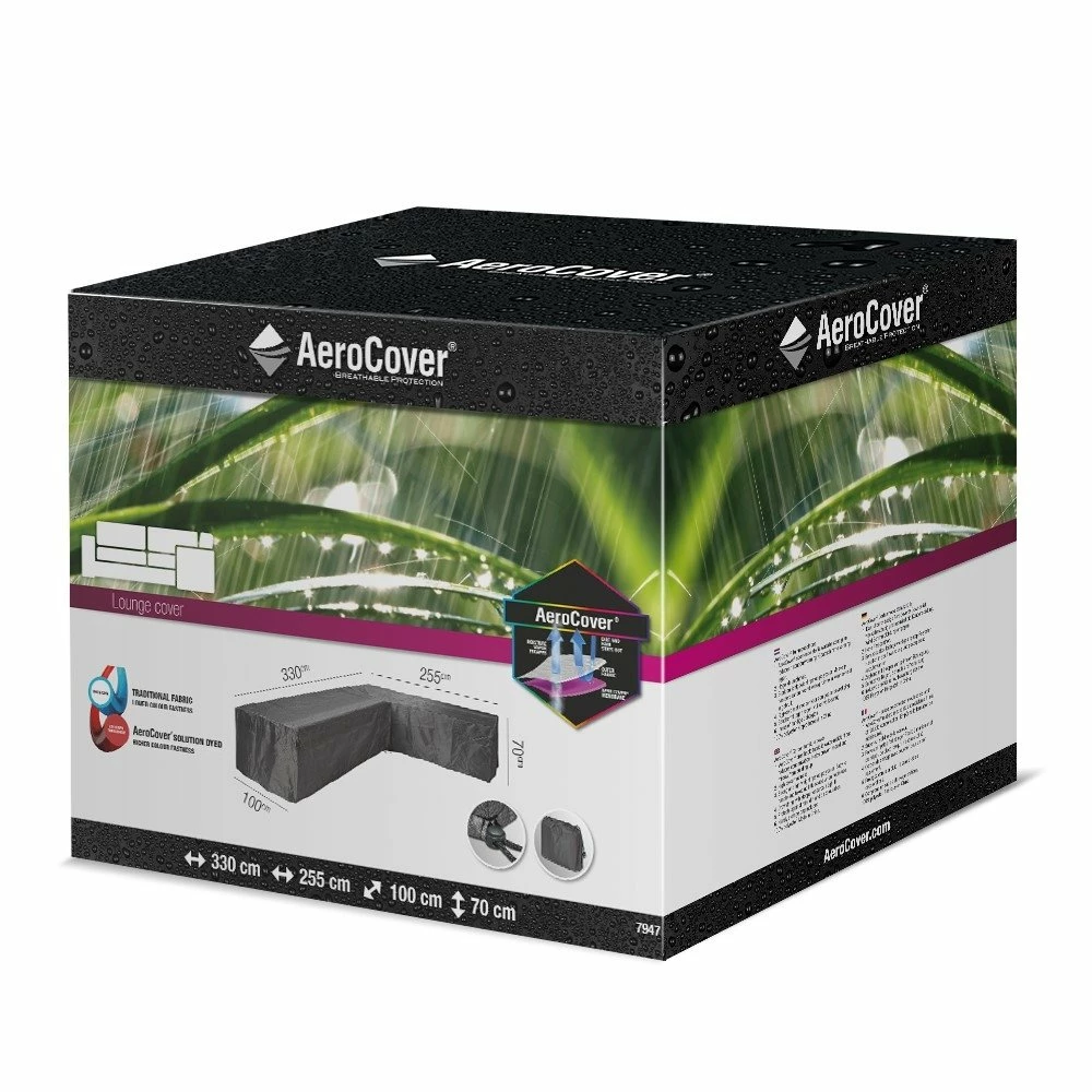 AeroCover Loungesethoes Hoekset Rechts 330 X 255 X 70 Cm 4 AeroCover Loungesethoes Hoekset Rechts 330 X 255 X 70 Cm - Afbeelding 2