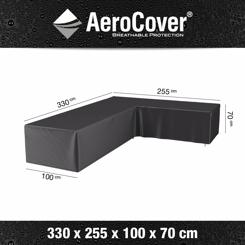 AeroCover Loungesethoes Hoekset Rechts 330 X 255 X 70 Cm 6 AeroCover Loungesethoes Hoekset Rechts 330 X 255 X 70 Cm - Afbeelding 4