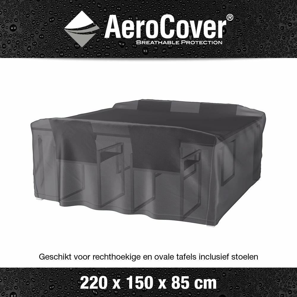 AeroCover Tuinsethoes 220 X 150 X 85 Cm 5 AeroCover Tuinsethoes 220 X 150 X 85 Cm - Afbeelding 3