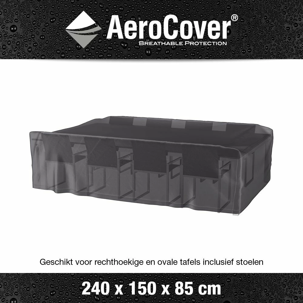 AeroCover Tuinsethoes 240 X 150 X 85 Cm 5 AeroCover Tuinsethoes 240 X 150 X 85 Cm - Afbeelding 3