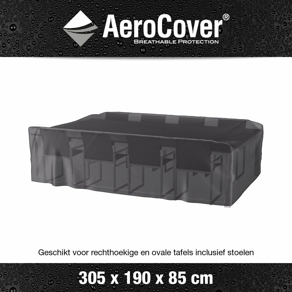 AeroCover Tuinsethoes 305 X 190 X 85 Cm 5 AeroCover Tuinsethoes 305 X 190 X 85 Cm - Afbeelding 3