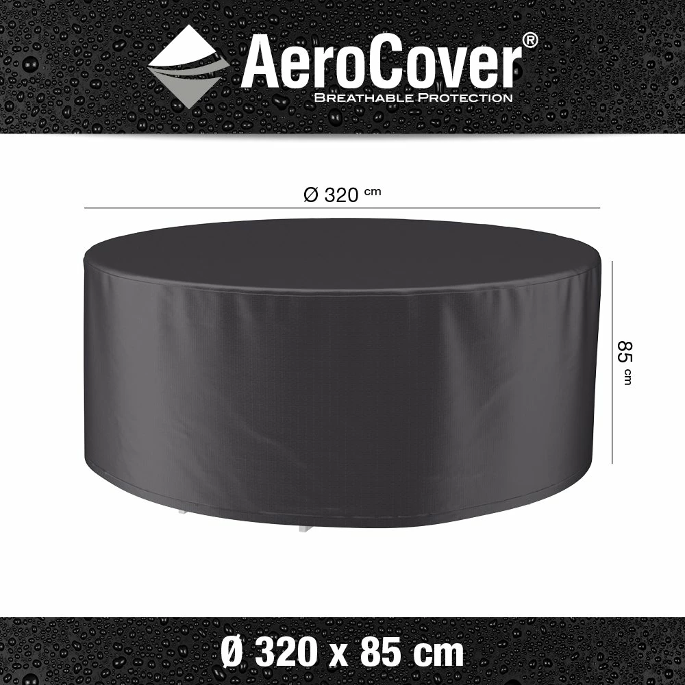 AeroCover Tuinsethoes Ø 320 X H 85 Cm 6 AeroCover Tuinsethoes Ø 320 X H 85 Cm - Afbeelding 4