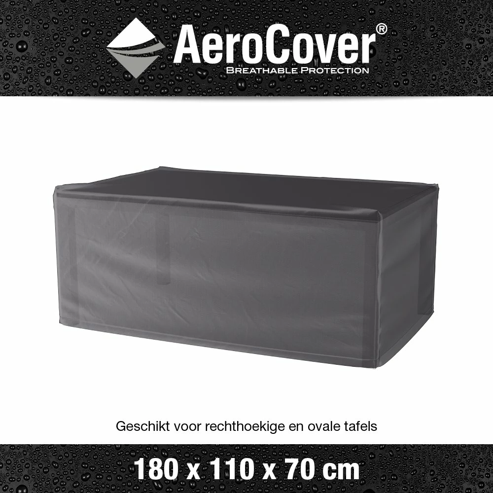 AeroCover Tuintafelhoes 180 X 110 X 70 Cm 5 AeroCover Tuintafelhoes 180 X 110 X 70 Cm - Afbeelding 3