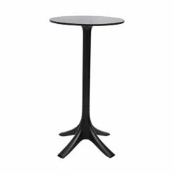 Bartafel BILLY Zwart - Ø 60 X H 110 Cm