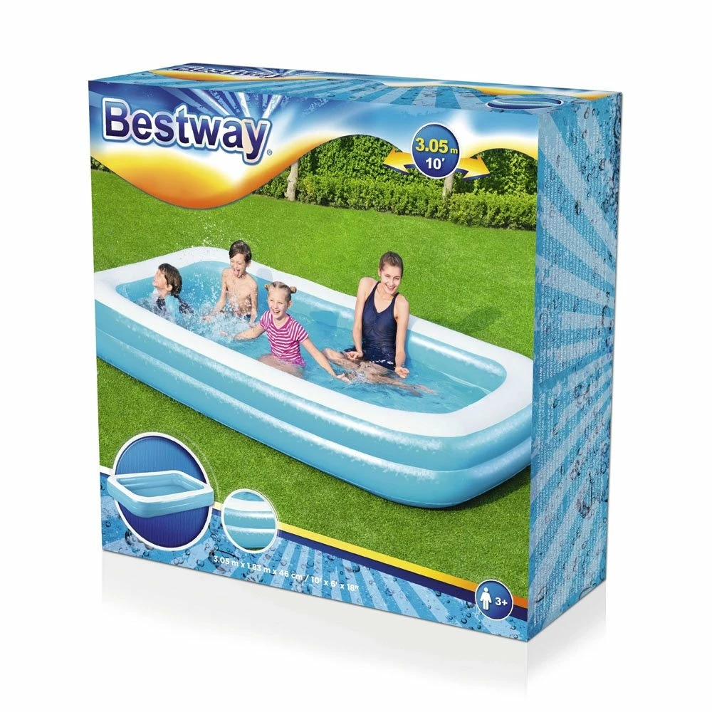 Bestway Familiebad Rechthoek 305 6 Bestway Familiebad Rechthoek 305 - Afbeelding 4