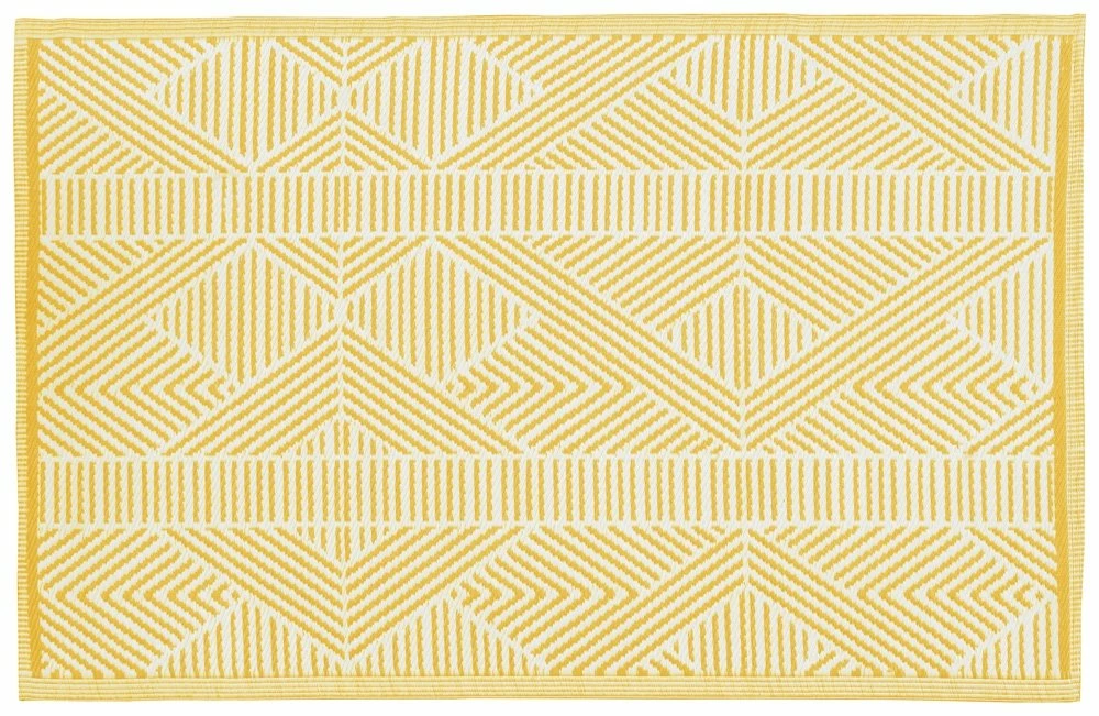 Buitenkleed AZTEC Yellow - 180 X 120 Cm 3 Buitenkleed AZTEC Yellow - 180 X 120 Cm