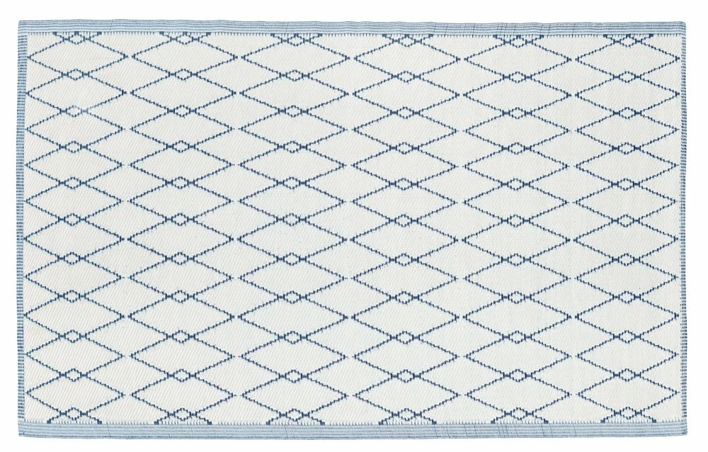 Buitenkleed MESH Royal Blue / White - 180 X 120 Cm 4 Buitenkleed MESH Royal Blue / White - 180 X 120 Cm - Afbeelding 2