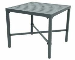 Charlotte Bijzet Tuintafel Antraciet - 51 X 51 X 43 Cm