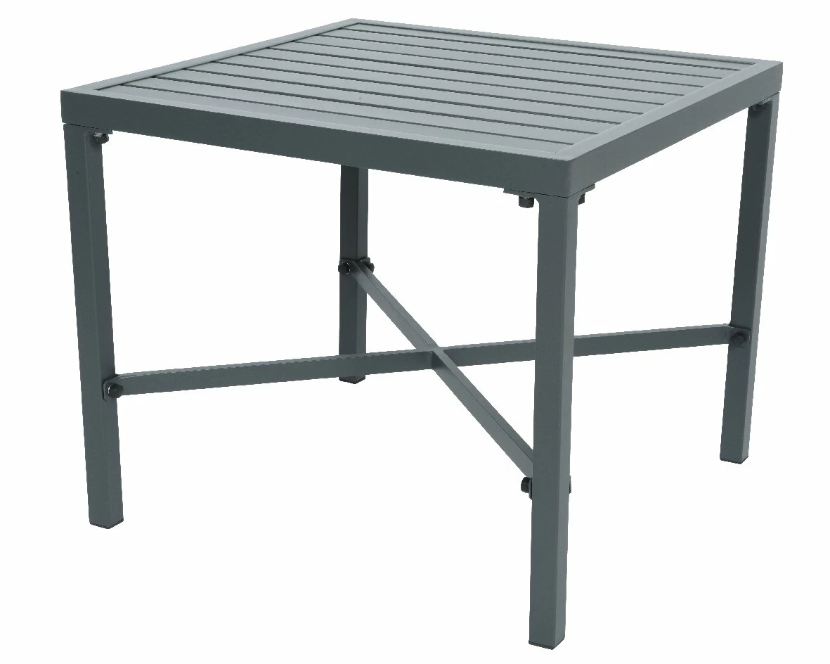 Charlotte Bijzet Tuintafel Antraciet - 51 X 51 X 43 Cm 3 Charlotte Bijzet Tuintafel Antraciet - 51 X 51 X 43 Cm