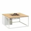 COSILOFT 100x100x47 White/ Teak Top -COPPELMANS Winkel cosi fires cosiloft 100 white frame teak top 1000x1000 620e424409be8 l