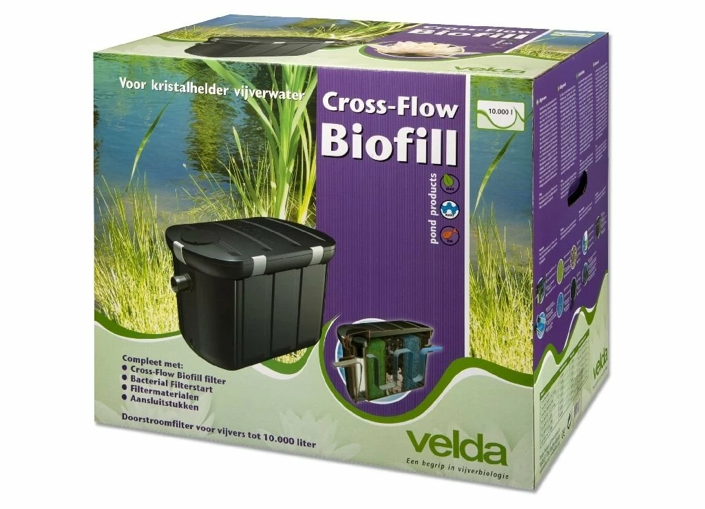 Velda Cross-Flow Biofill + UV-C 18 Watt 3 Velda Cross-Flow Biofill + UV-C 18 Watt