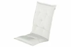 Hartman Havana Light Grey Hoge Rug Tuinkussen 123x50x9