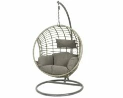 London Hang-ei Wicker Grijs - 129 X 105 X 186 Cm