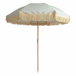 Middenstokparasol IBIZA Spotted White - Ø 180 X 200 Cm