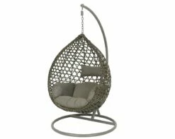 Montreal Hang-ei Wicker Grijs - Ø 105 X H 186 Cm