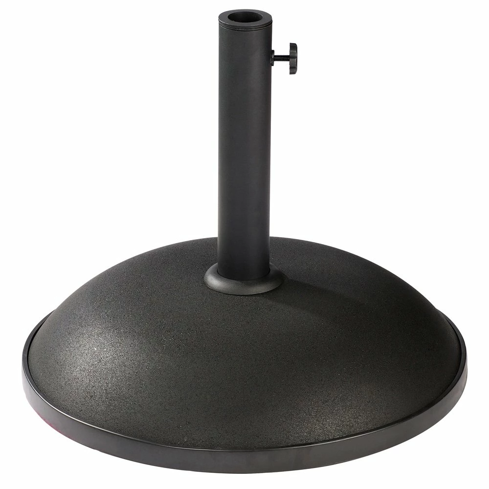 Parasolvoet Rond 25kg Zwart 3 Parasolvoet Rond 25kg Zwart