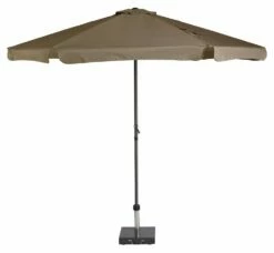 Platinum Middenstokparasol Antigua Volant Ø 300 Cm Taupe