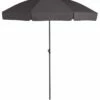 Platinum Middenstokparasol Aruba Volant Ø 200 Cm Antraciet