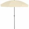 Platinum Middenstokparasol Aruba Volant Ø 200 Cm Ecru