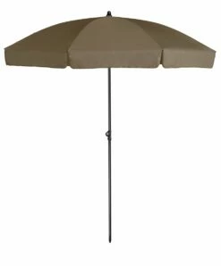 Platinum Middenstokparasol Aruba Volant Ø 200 Cm Taupe