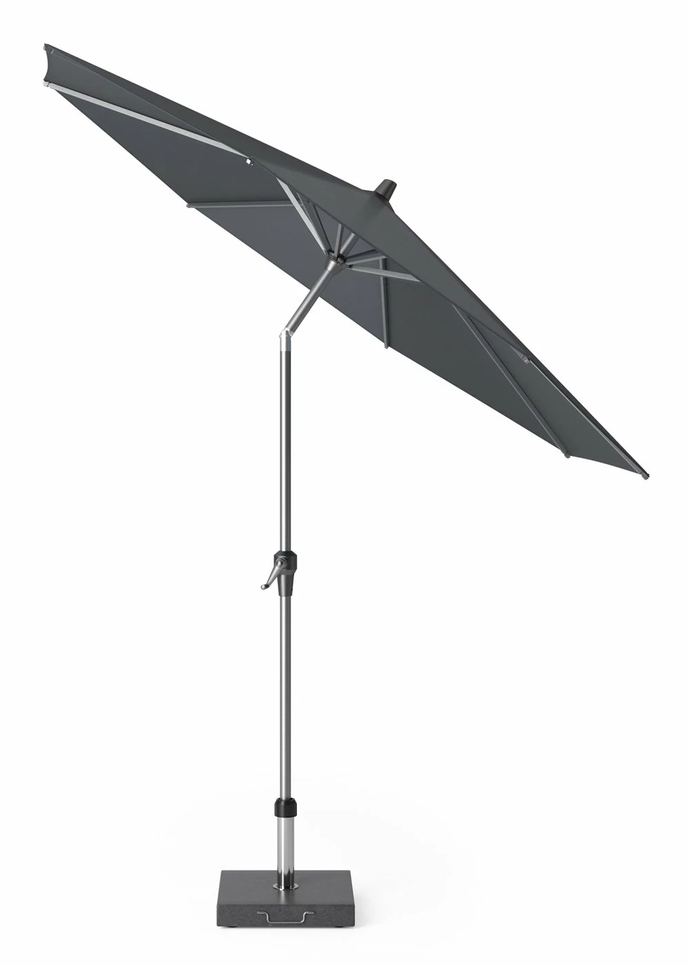 Platinum Middenstokparasol Riva Ø 250 Cm Antraciet 4 Platinum Middenstokparasol Riva Ø 250 Cm Antraciet - Afbeelding 2