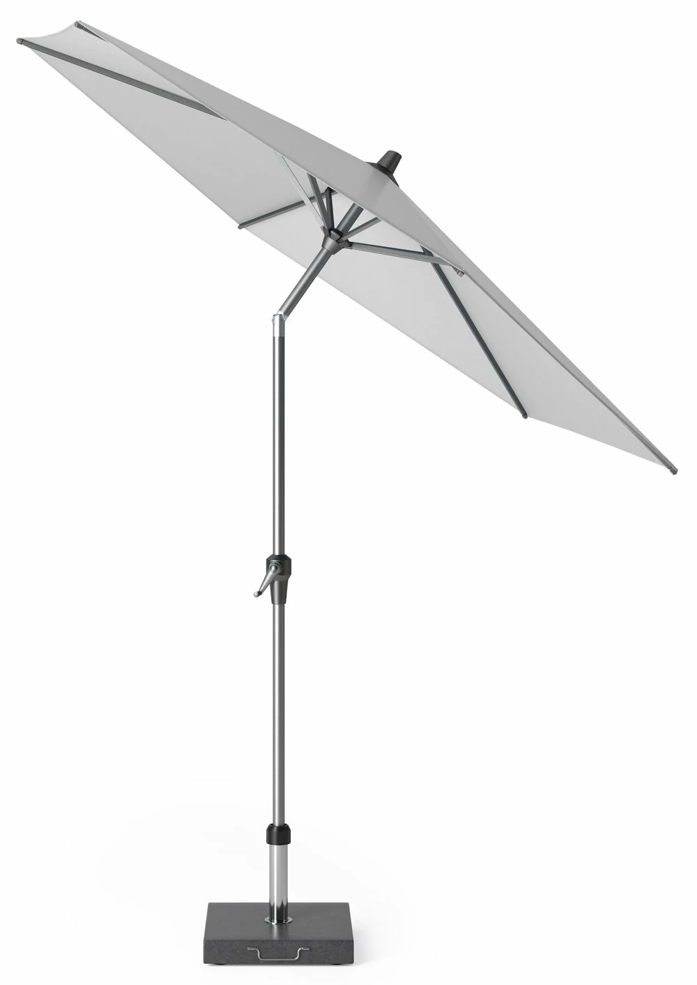 Platinum Middenstokparasol Riva Ø 250 Cm Lichtgrijs 4 Platinum Middenstokparasol Riva Ø 250 Cm Lichtgrijs - Afbeelding 2