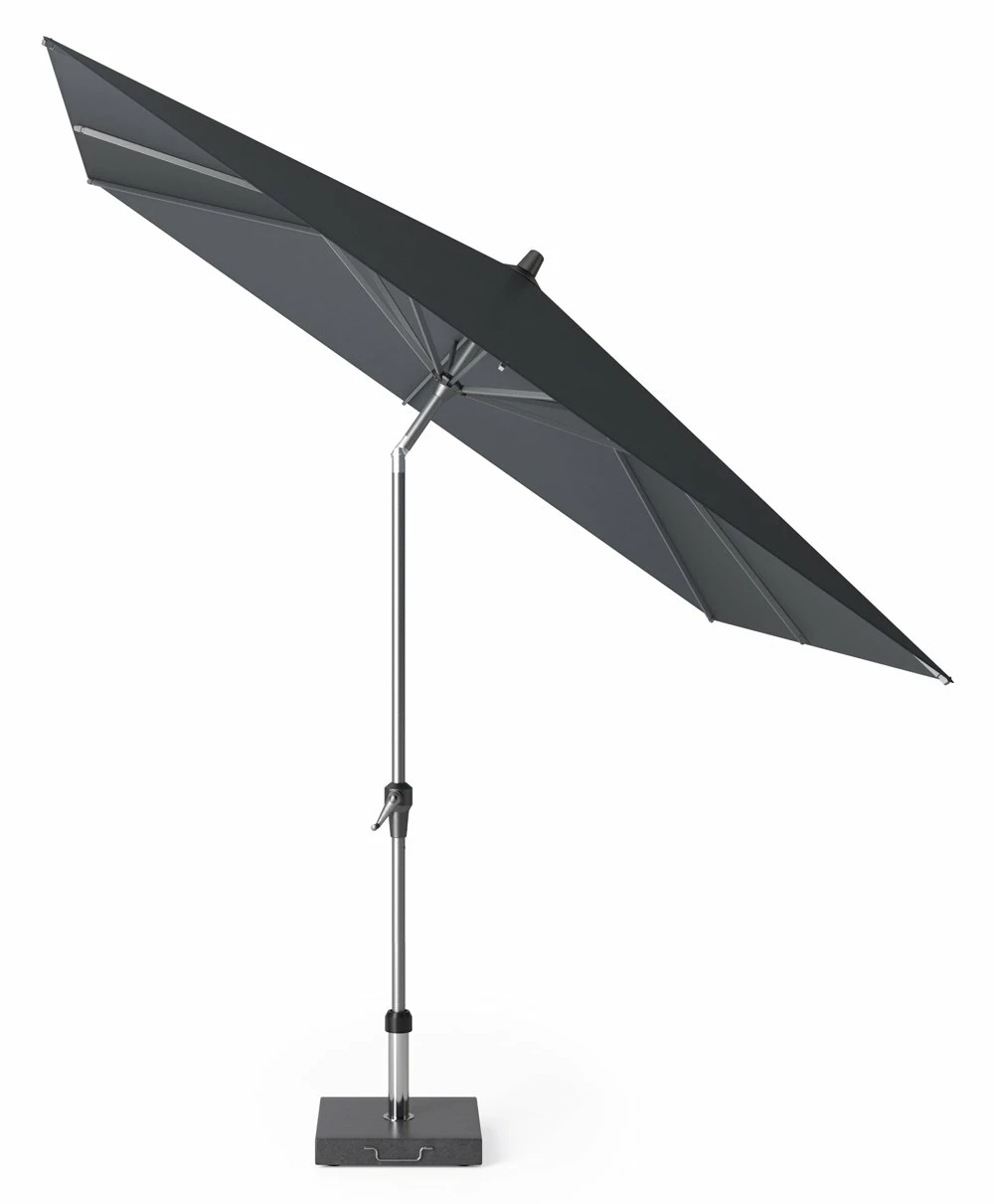 Platinum Middenstokparasol Riva 250 X 250 Cm Antraciet 4 Platinum Middenstokparasol Riva 250 X 250 Cm Antraciet - Afbeelding 2
