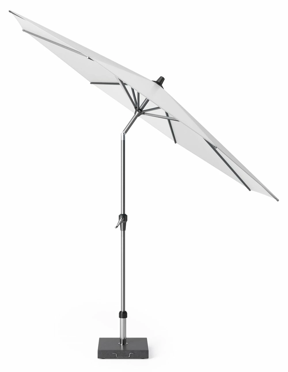 Platinum Middenstokparasol Riva Ø 300 Cm Wit 4 Platinum Middenstokparasol Riva Ø 300 Cm Wit - Afbeelding 2