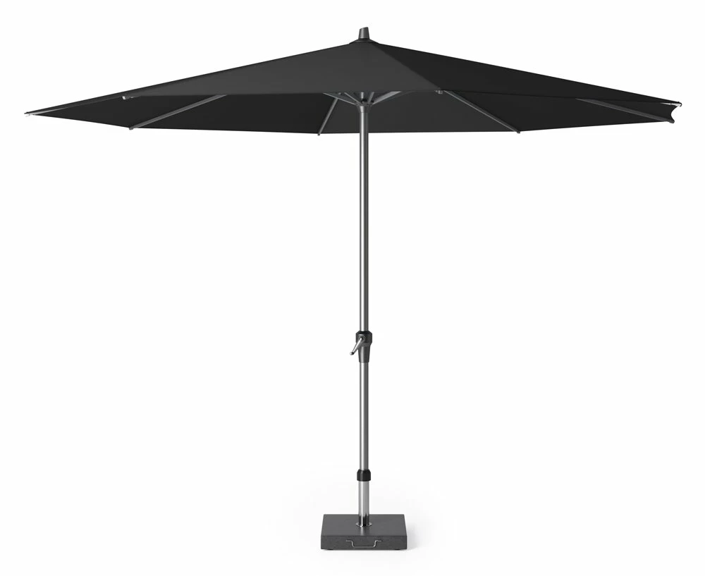 Platinum Middenstokparasol Riva Ø 350 Cm Zwart 3 Platinum Middenstokparasol Riva Ø 350 Cm Zwart