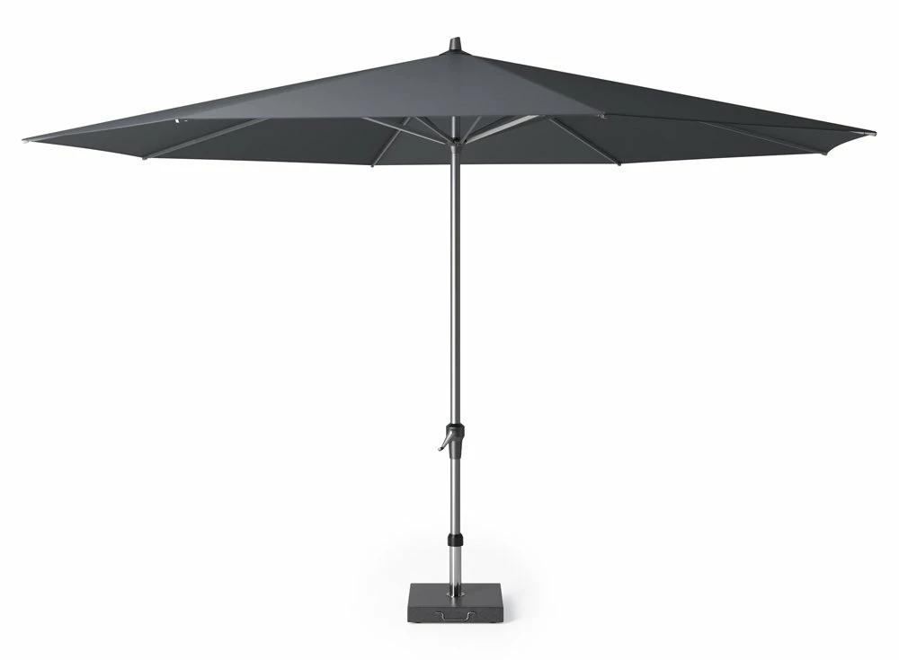 Platinum Middenstokparasol Riva Ø 400 Cm Antraciet 3 Platinum Middenstokparasol Riva Ø 400 Cm Antraciet