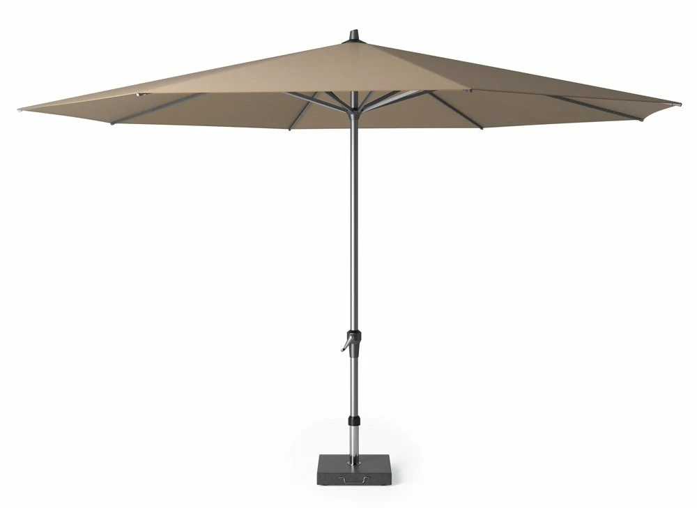 Platinum Middenstokparasol Riva Ø 400 Cm Taupe 3 Platinum Middenstokparasol Riva Ø 400 Cm Taupe