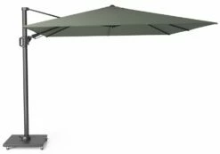 Platinum Zweefparasol Challenger T² 300 X 300 Cm Olijfgroen