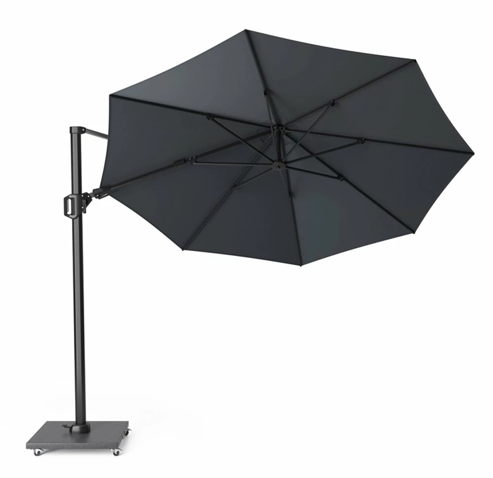 Platinum Zweefparasol Challenger T² Ø 350 Cm Antraciet 4 Platinum Zweefparasol Challenger T² Ø 350 Cm Antraciet - Afbeelding 2