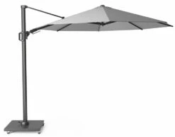 Platinum Zweefparasol Challenger T² Ø 350 Cm Lichtgrijs