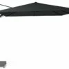 Platinum Zweefparasol Challenger T² Premium 300 X 300 Cm Jet Black