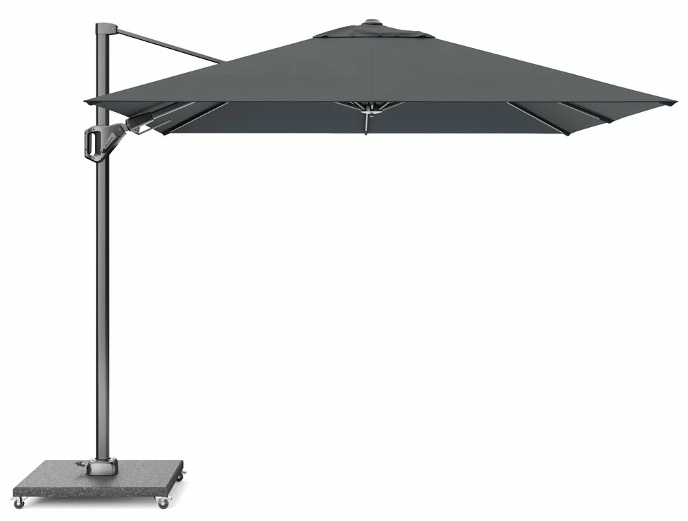 Platinum Zweefparasol Voyager T² 270 X 270 Cm Antraciet 3 Platinum Zweefparasol Voyager T² 270 X 270 Cm Antraciet