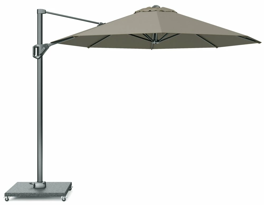 Platinum Zweefparasol Voyager T¹ Ø 300 Cm Taupe 3 Platinum Zweefparasol Voyager T¹ Ø 300 Cm Taupe