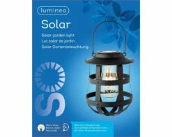 Lumineo Solar Lantaarn Zwart - Ø 19 Cm 7 Lumineo Solar Lantaarn Zwart - Ø 19 Cm -COPPELMANS Winkel product 1181x944 625811f8ebff8 l