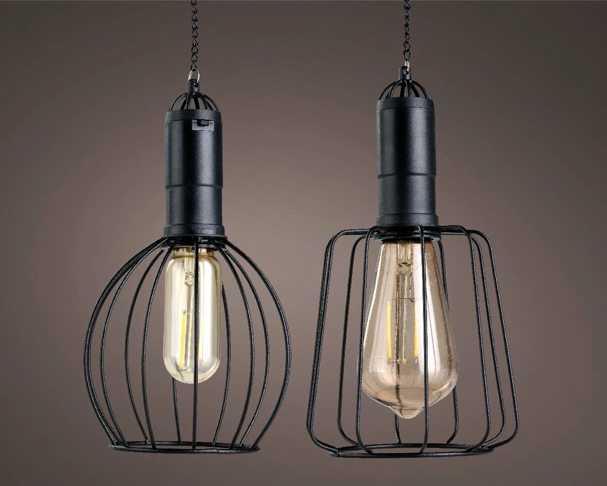 Lumineo Solar Hanglamp Zwart - Ø 22 Cm 3 Lumineo Solar Hanglamp Zwart - Ø 22 Cm