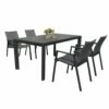 Royal Seasons ALORA Dining Set Met 4 Stoelen