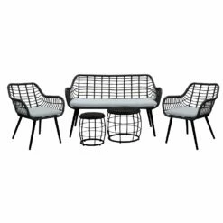 Royal Seasons COCOON Loungeset Zwart