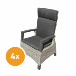 Royal Seasons COSTA DINING Tuinstoelen Set