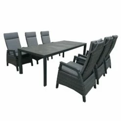 Royal Seasons FABIO DINING Tuinset Met 6 Stoelen