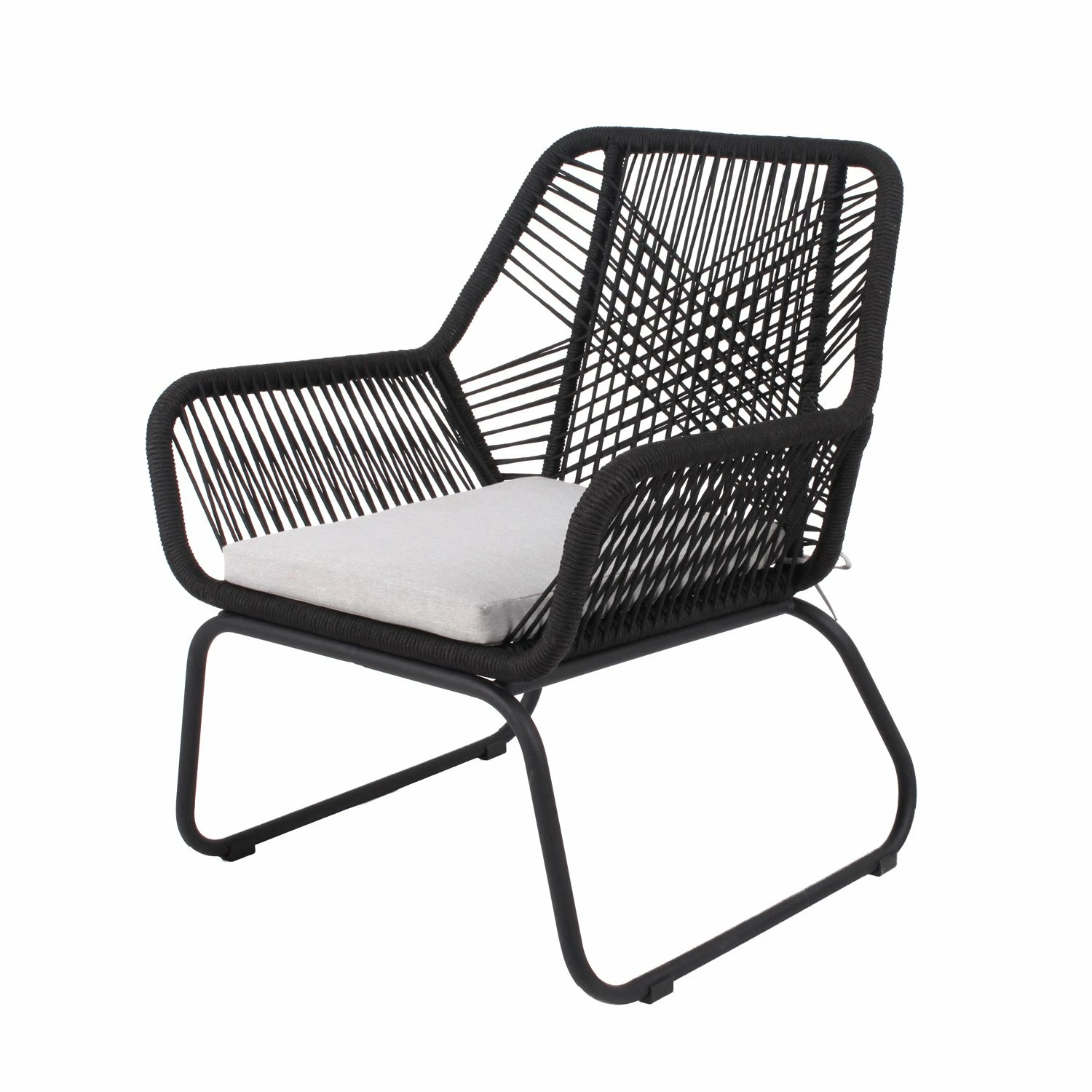 Royal Seasons NAPOLI Lounge Stoel Zwart 2 Royal Seasons NAPOLI Lounge Stoel Zwart