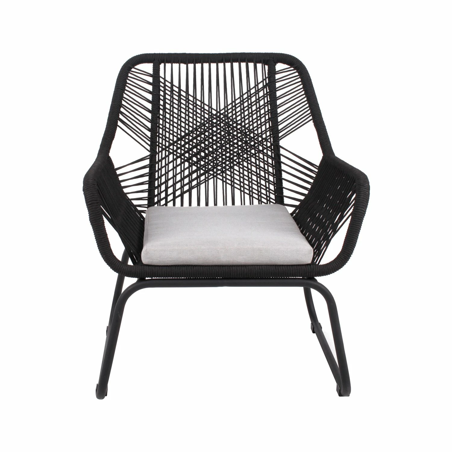 Royal Seasons NAPOLI Lounge Stoel Zwart 3 Royal Seasons NAPOLI Lounge Stoel Zwart - Afbeelding 2