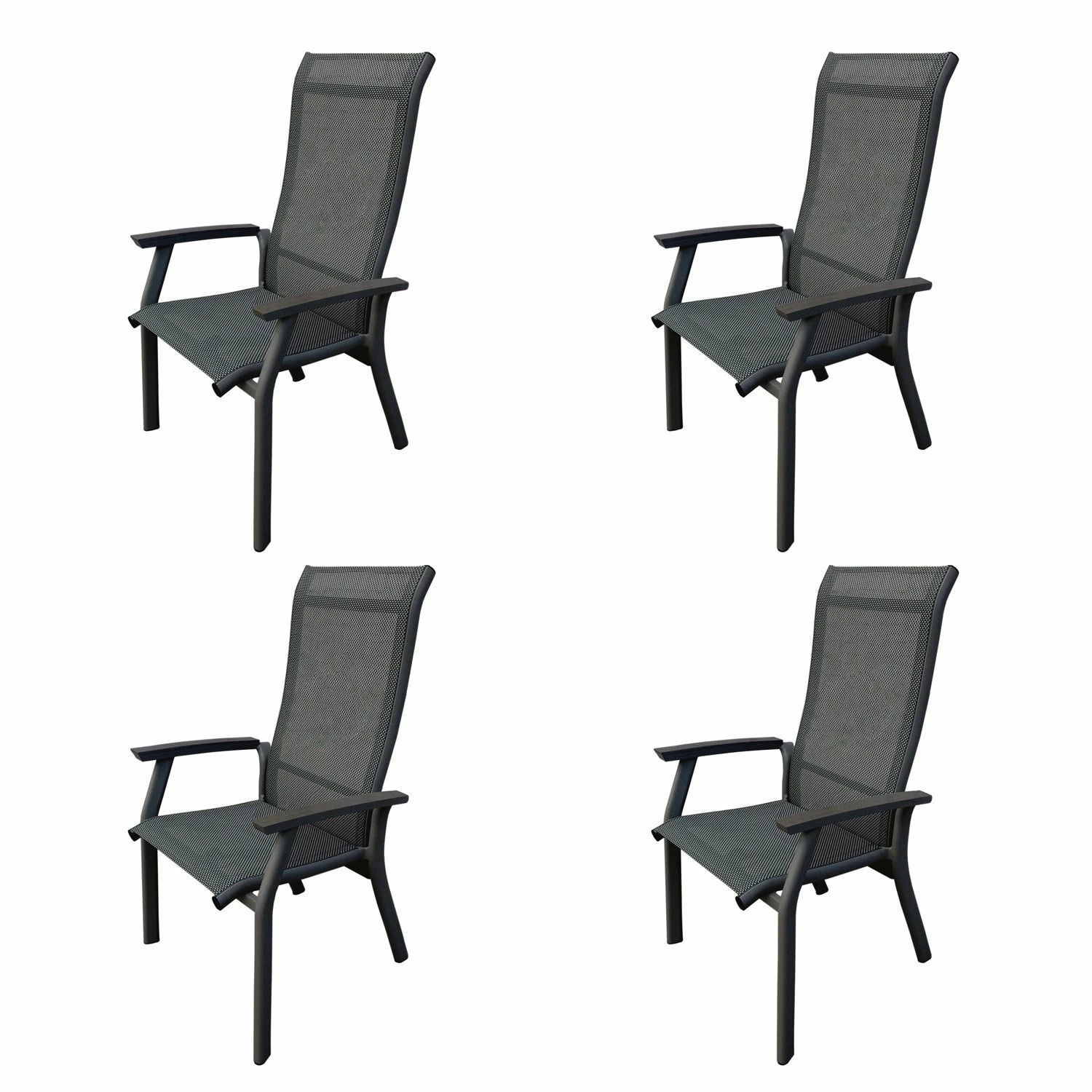 Royal Seasons PORTO Tuinstoelen Set 4 Royal Seasons PORTO Tuinstoelen Set - Afbeelding 2