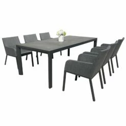 Royal Seasons RONDA Dining Set Met 6 Stoelen