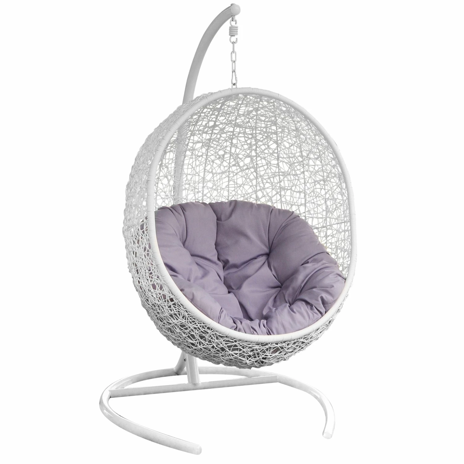 Royal Seasons VOGELNEST Deluxe Hangstoel Wit 3 Royal Seasons VOGELNEST Deluxe Hangstoel Wit