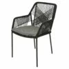 Seville Tuinstoel Zwart - 63 X 57 X 85 Cm